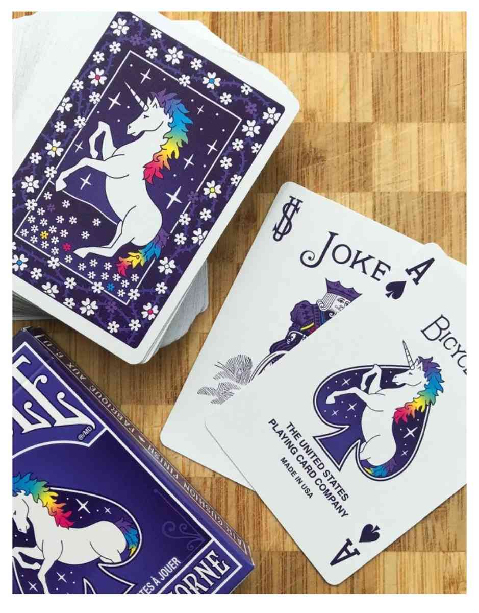 Bicycle Unicorn Playing Cards - Oxnard, California - FleaMarketBay