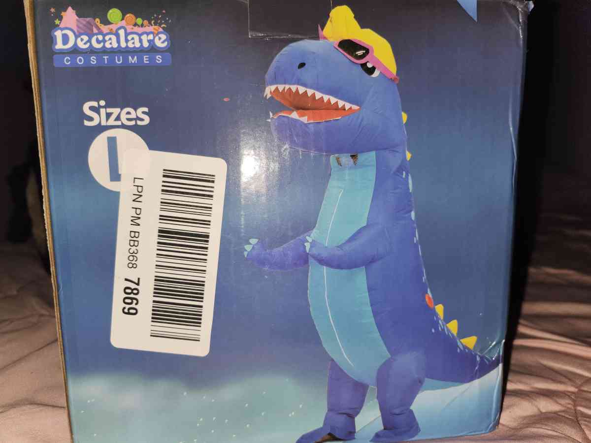 Decalare Dinosaur Costume - Las Vegas, Nevada - FleaMarketBay