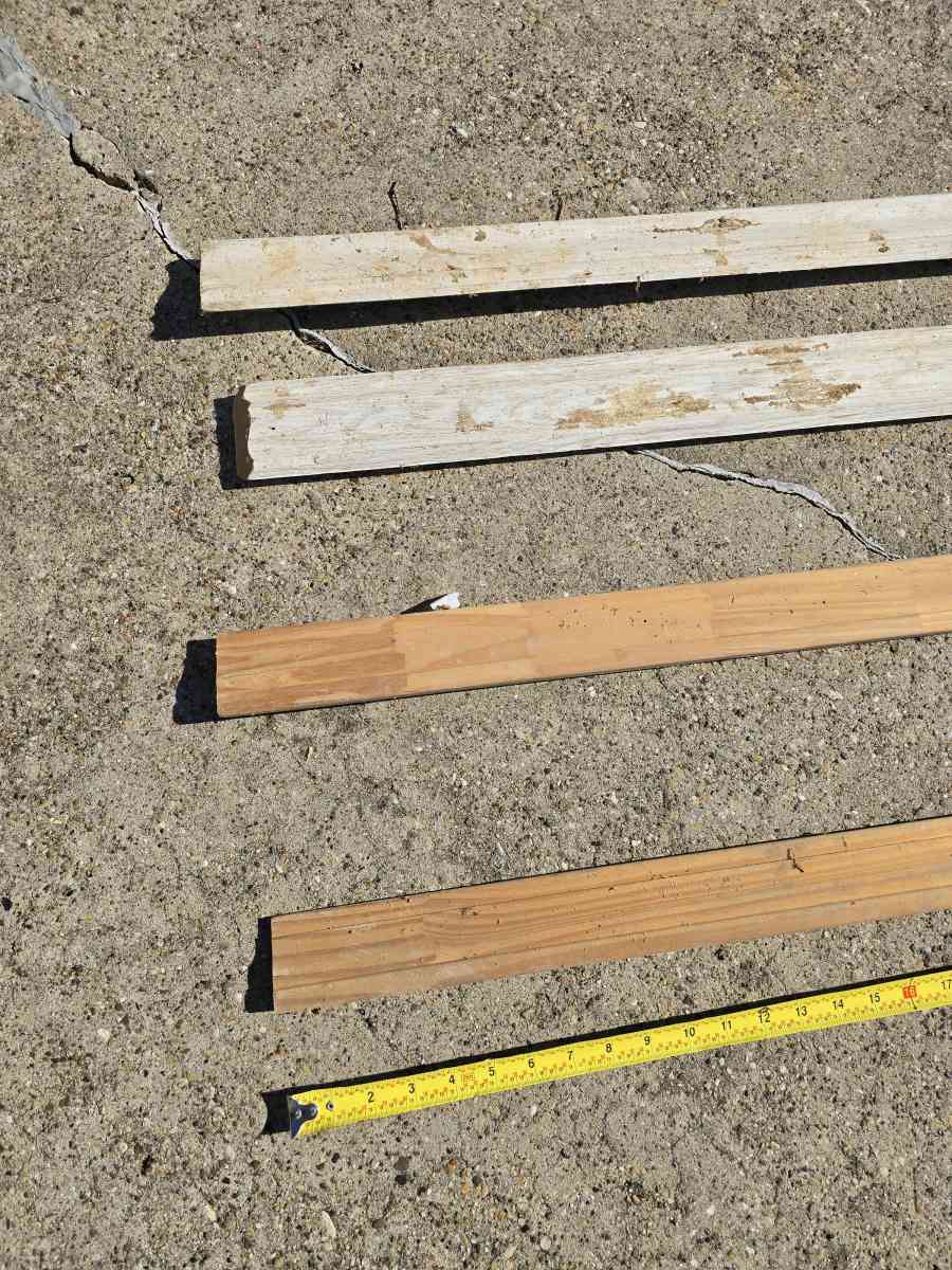 Various Wooden Trim or Baseboards - Mesquite, Texas - FleaMarketBay