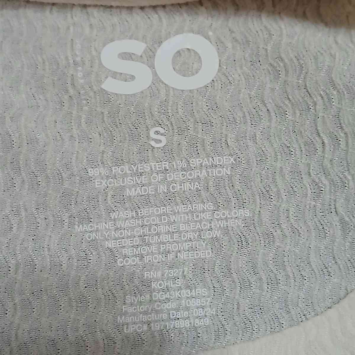 SO Girls Sweater size S - Indianapolis, Indiana - FleaMarketBay