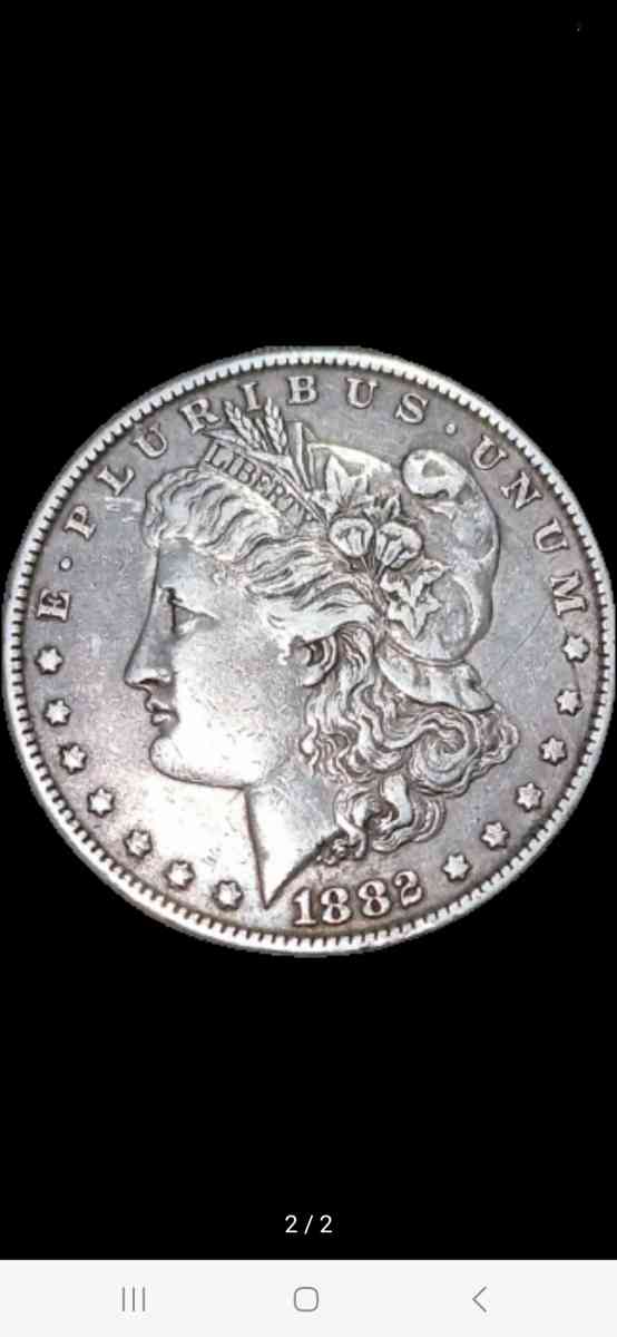 Morgan Silver Dollar Coin - Brooklyn, New York