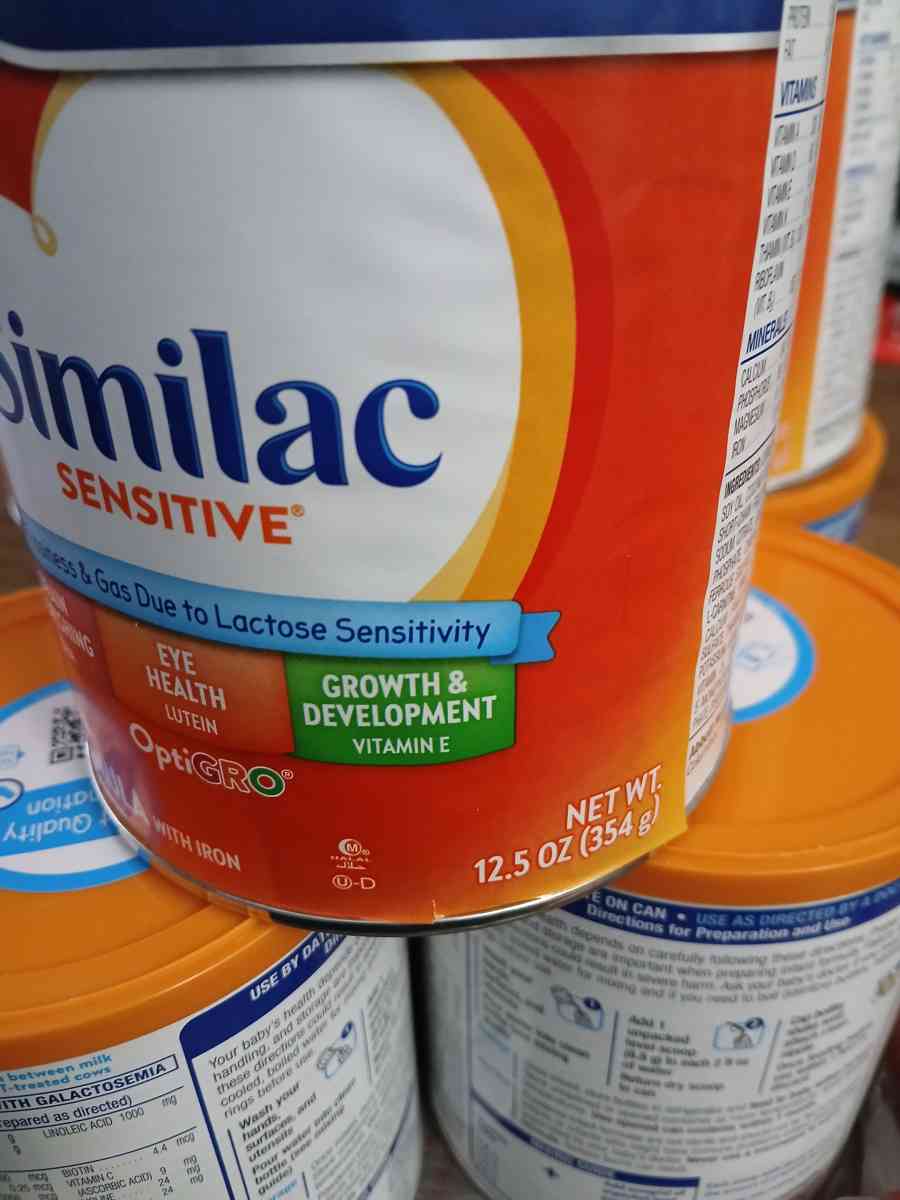 Similac sensitive formula