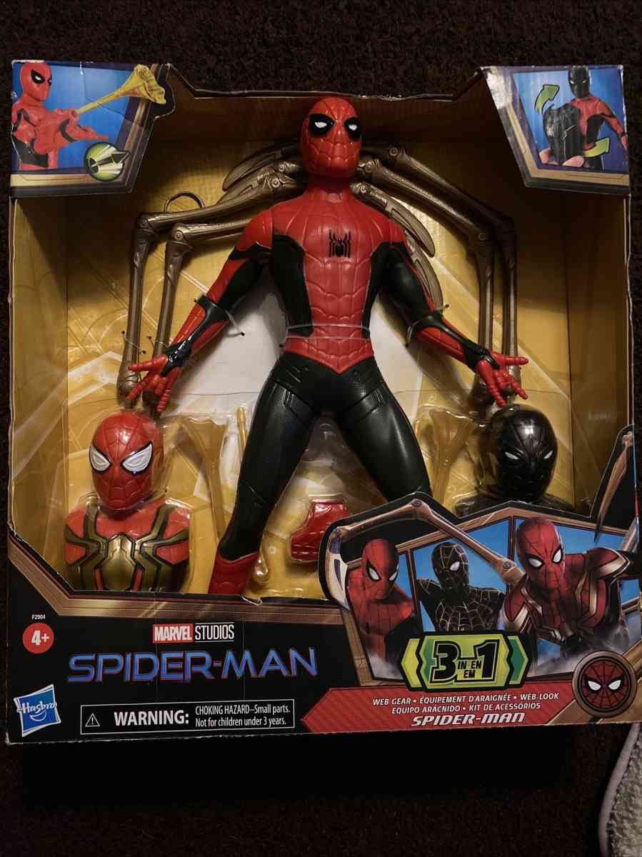 spider man 3 in 1 action figures