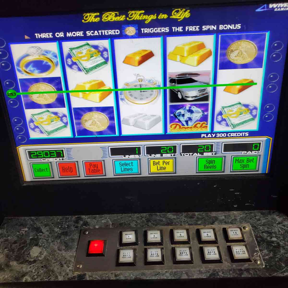 Life Of Luxury Slot Machine  WMS Gaming  RRR Arcade - Rock Island, Tennessee - FleaMarketBay