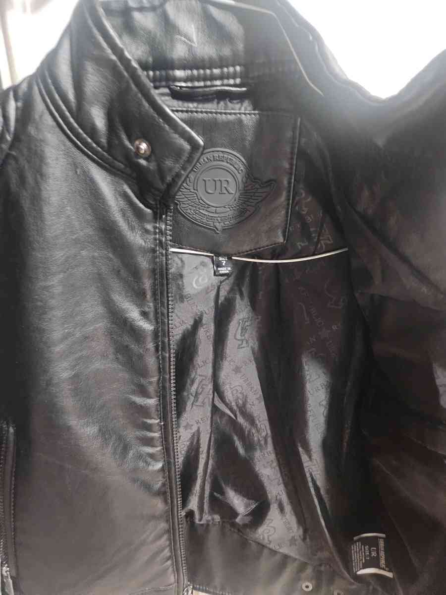 urban republic boys black leather jacket - Houston, Texas - FleaMarketBay