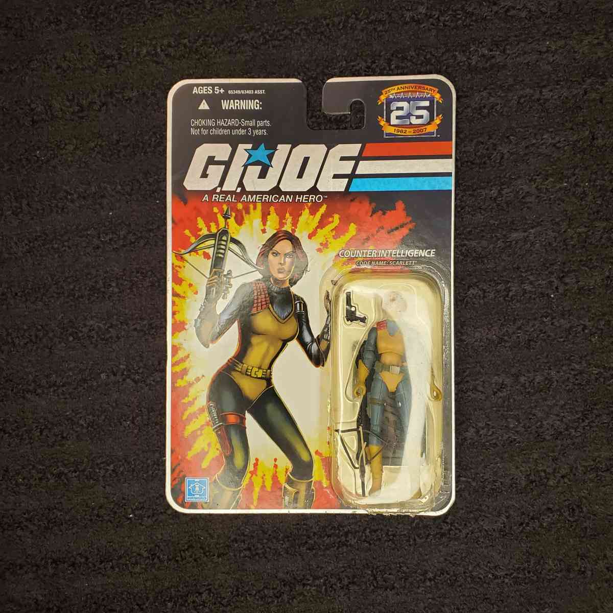 GI Joe  Counter Intelligence  Code Name Scarlett  RRR Toys - Rock Island, Tennessee - FleaMarketBay