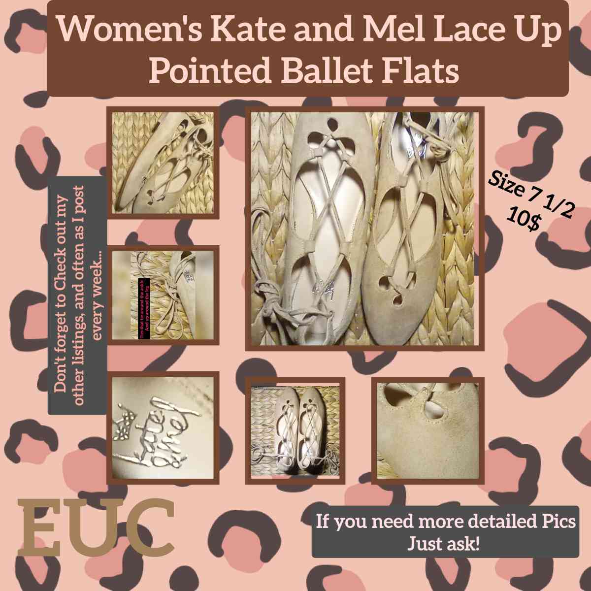 Womans Pointed Ballet flats - Dallas, Texas