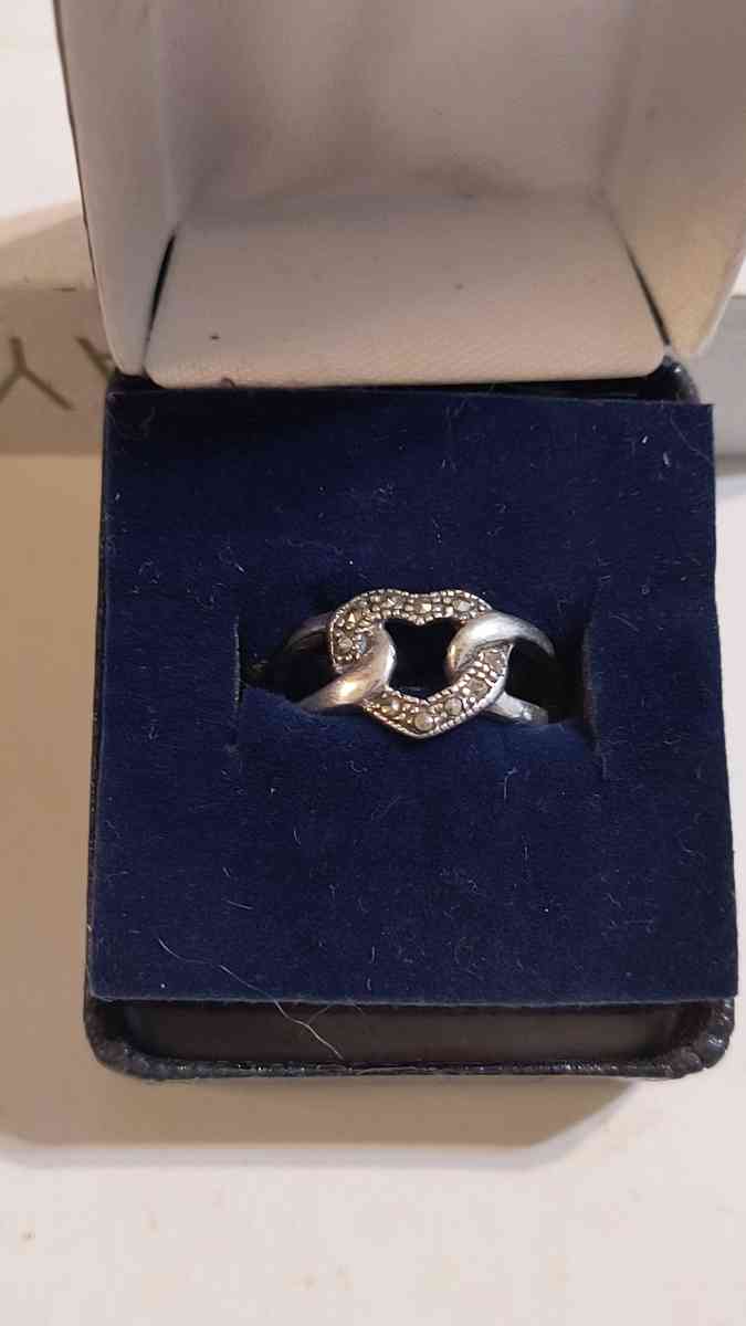 Sterling Silver Heart Ring - Greenville, Illinois