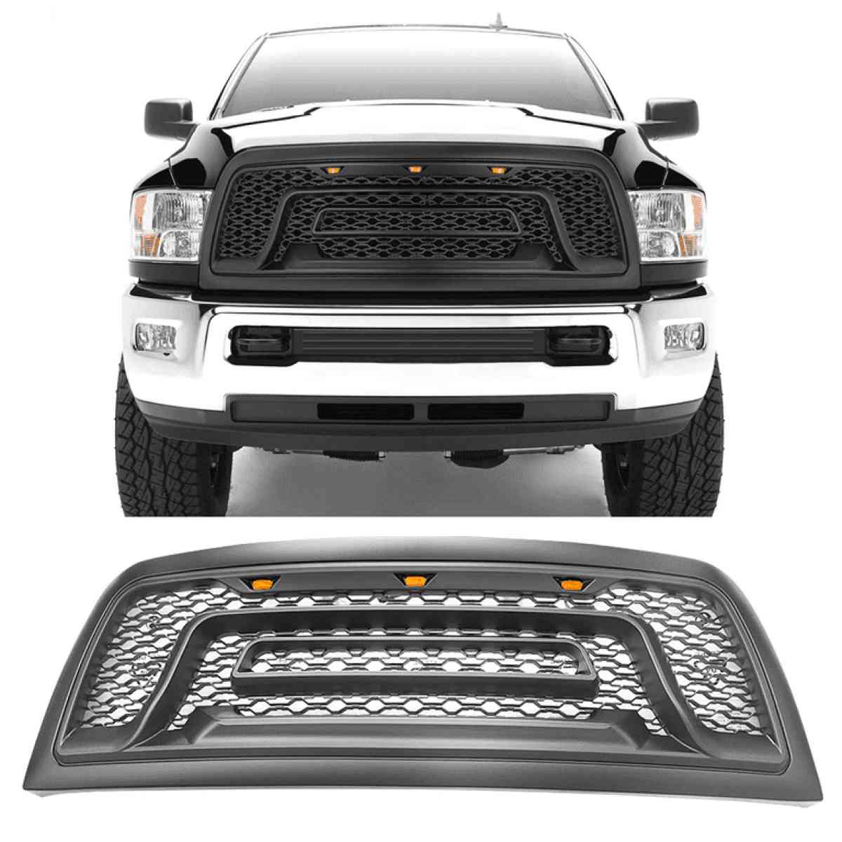 grill for ram 1500 2013 2018 matte black - Duluth, Georgia - FleaMarketBay