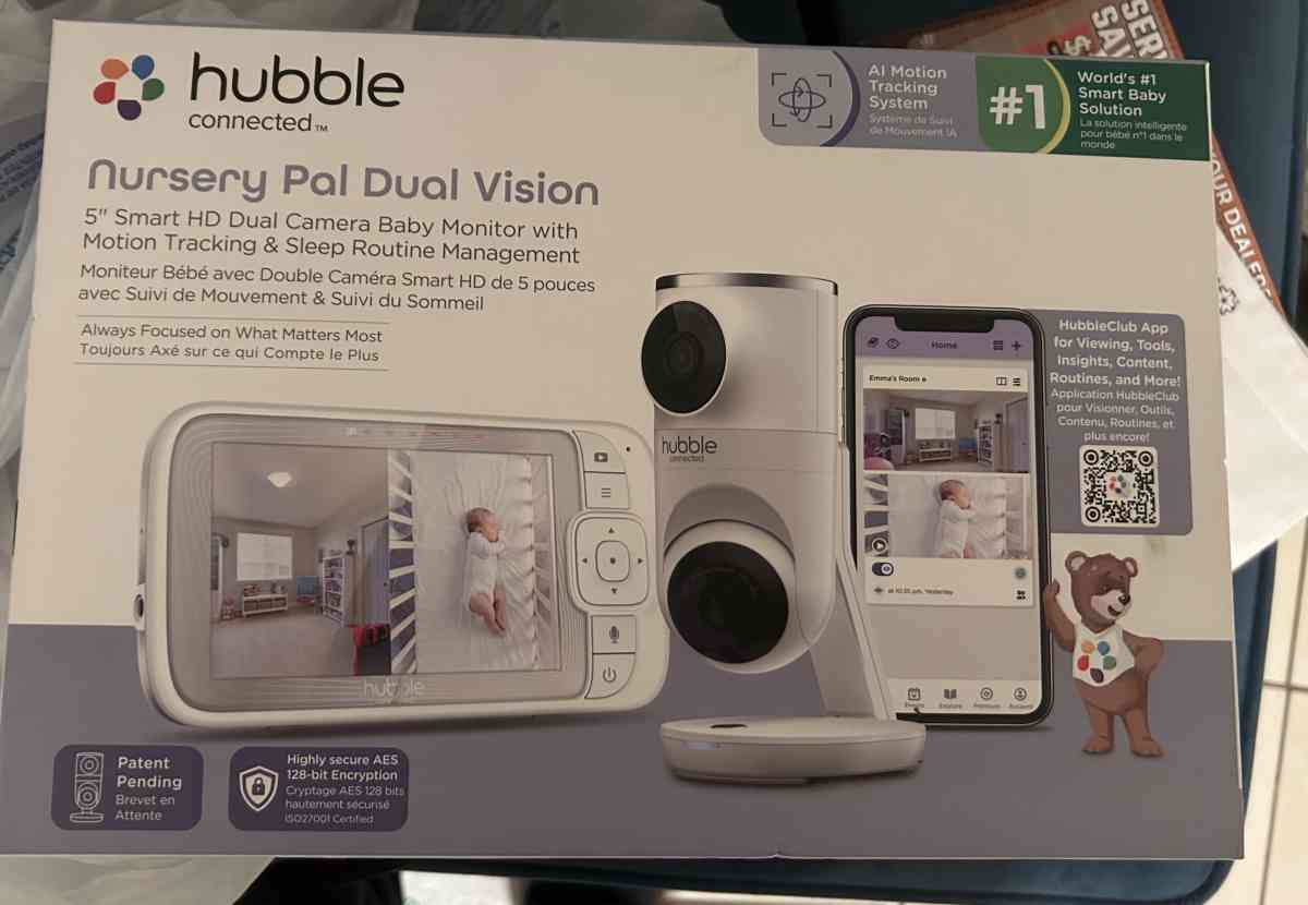 Hubble connected dual pal baby monitor - Converse, Texas