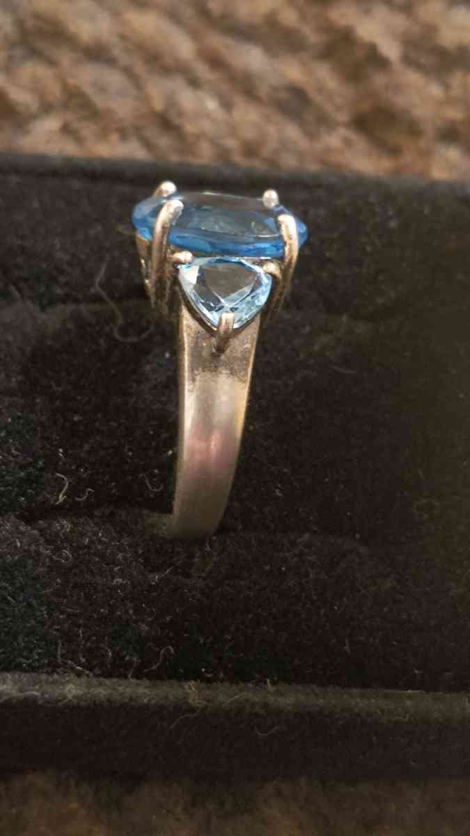Blue Topaz Ring - Greenville, Illinois - FleaMarketBay