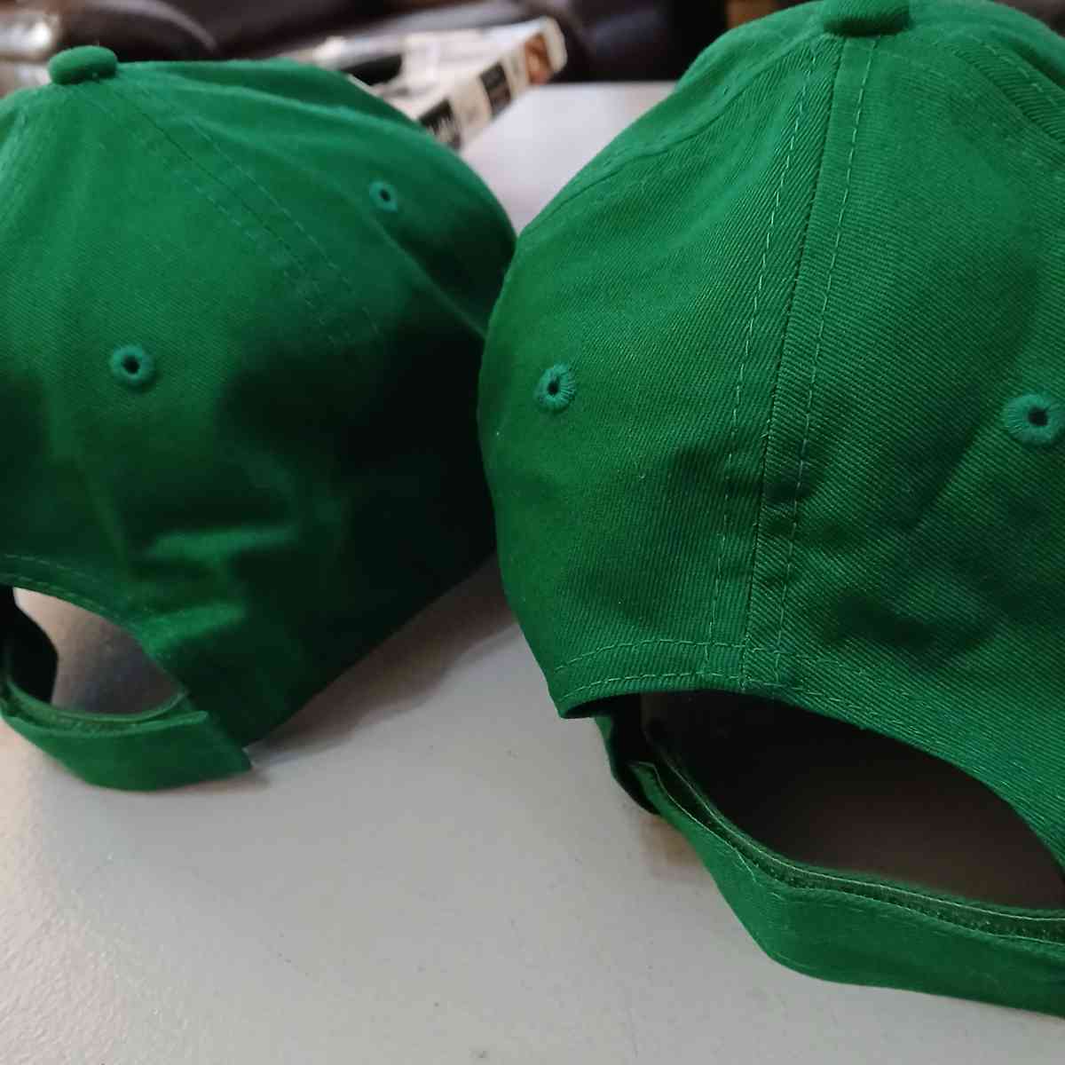 Lot of 2 Green New Era Indiana Pacers caps - Indianapolis, Indiana - FleaMarketBay