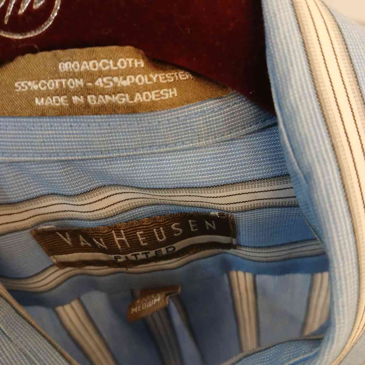 Van Heusen fitted shirt for men size 15 - Indianapolis, Indiana - FleaMarketBay