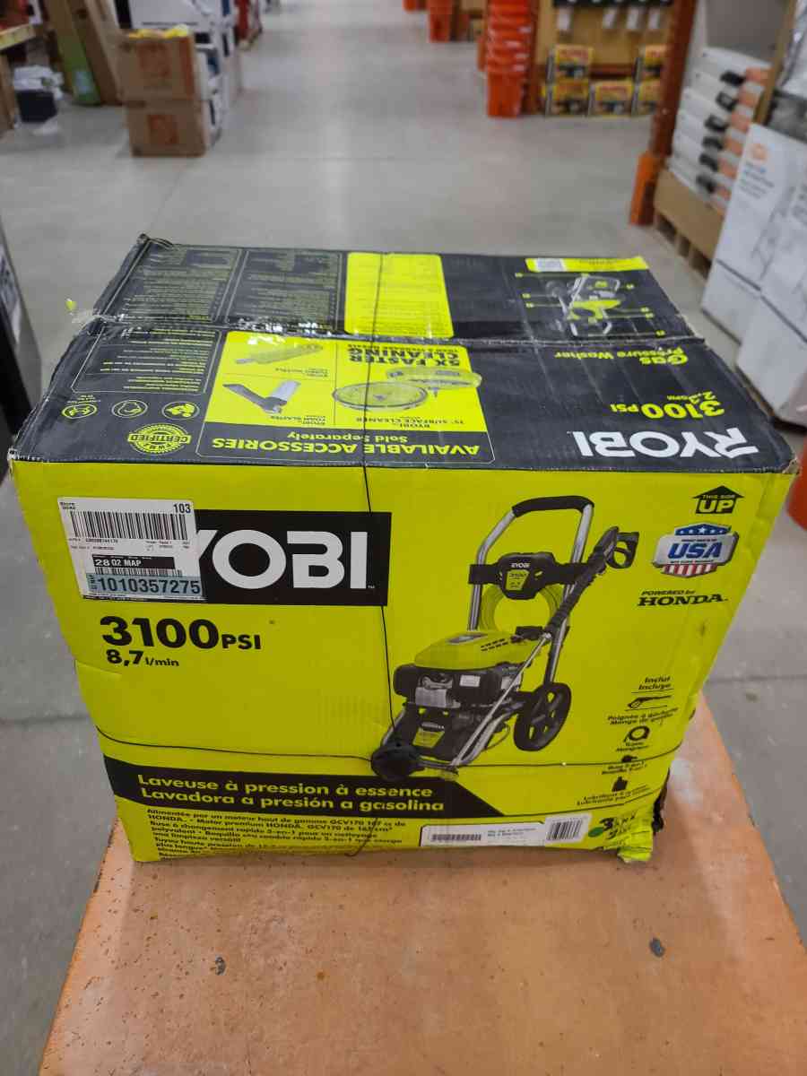 Ryobi 3100 psi pressure washer