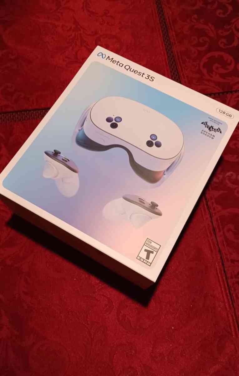 Meta Quest 3 VR Headset  128GB  with Batman Arkham Shadow - Bronx, New York - FleaMarketBay