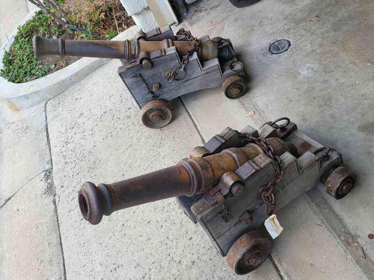 Spanish Decorative Cannons - Orange, California - FleaMarketBay