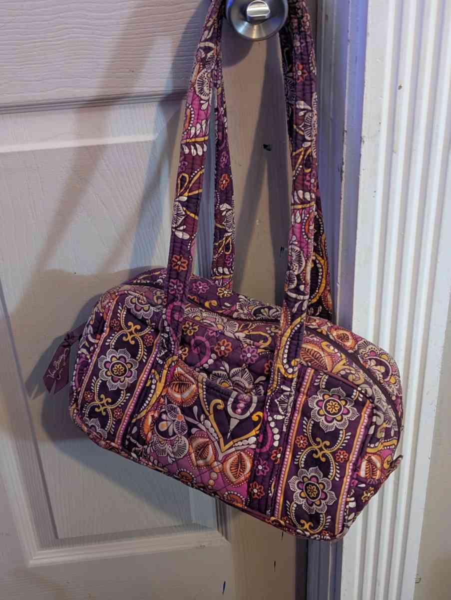 Orange and Maroon Vera Bradley Purse - Ross, Ohio