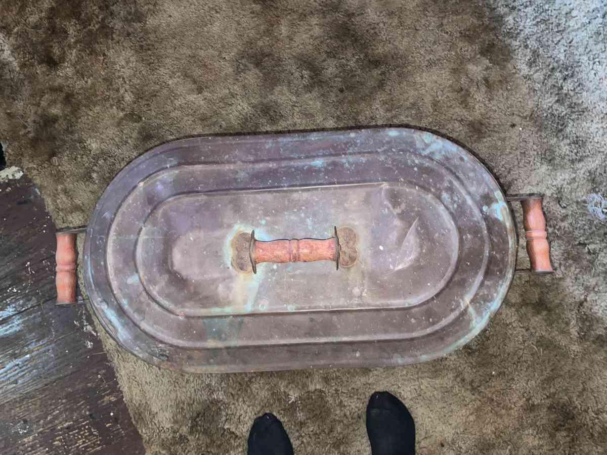 antinque copper boiler basin tub - Wadsworth, Ohio - FleaMarketBay