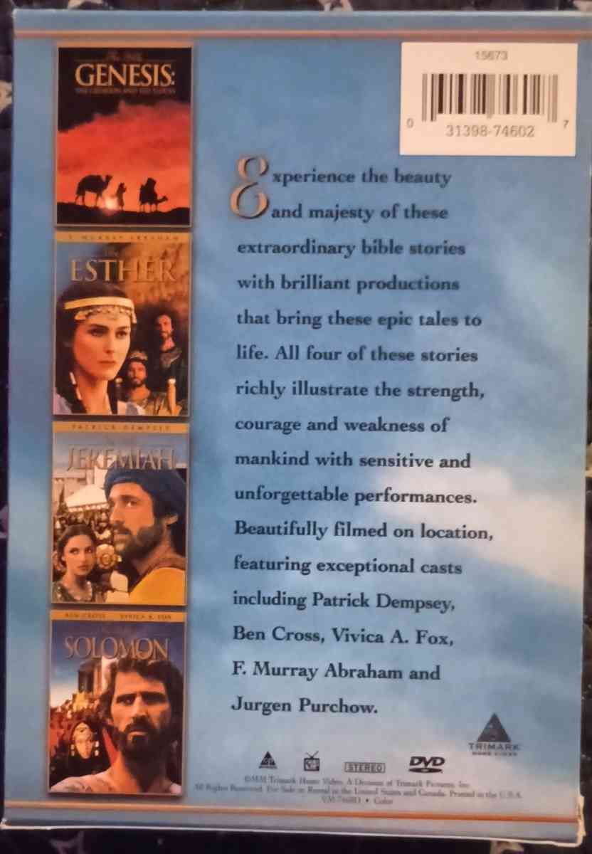 The Bible Series DVD - Shamokin, Pennsylvania - FleaMarketBay