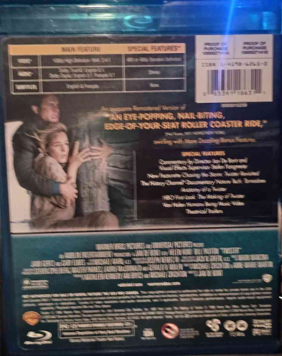 Twister Bluray - Shamokin, Pennsylvania - FleaMarketBay