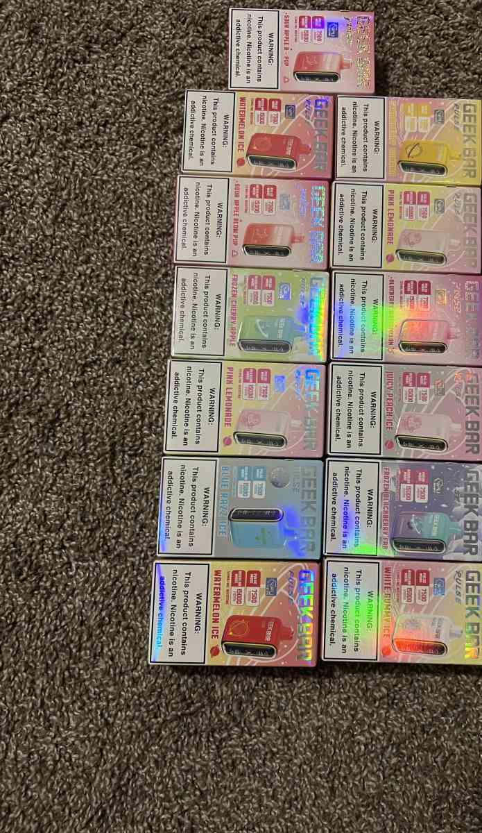 Geek Bar 15000 puffs - Hemet, California