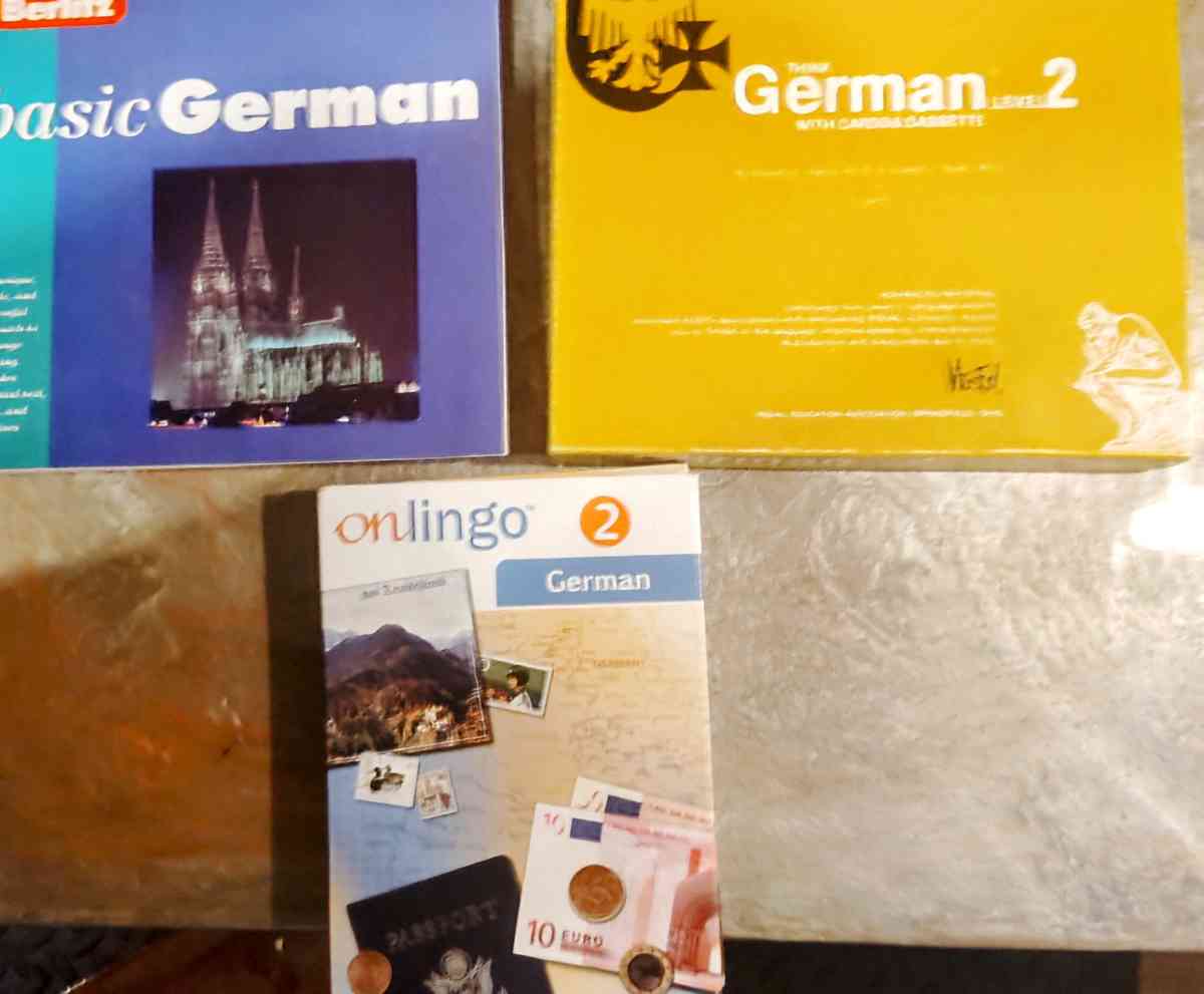 Berlitz Basic German Vintage Textbook Think German Lev 2 Car - Philadelphia, Pennsylvania - FleaMarketBay