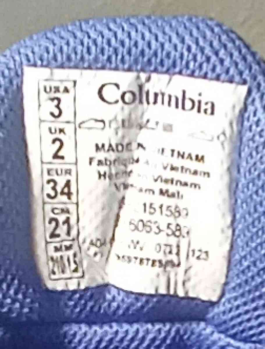 Girls Columbia Size 3 EUC Dark and Light Purple - Dallas, Texas - FleaMarketBay