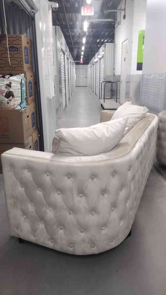 Ivory Luxury Sofa - Voorhees, New Jersey - FleaMarketBay