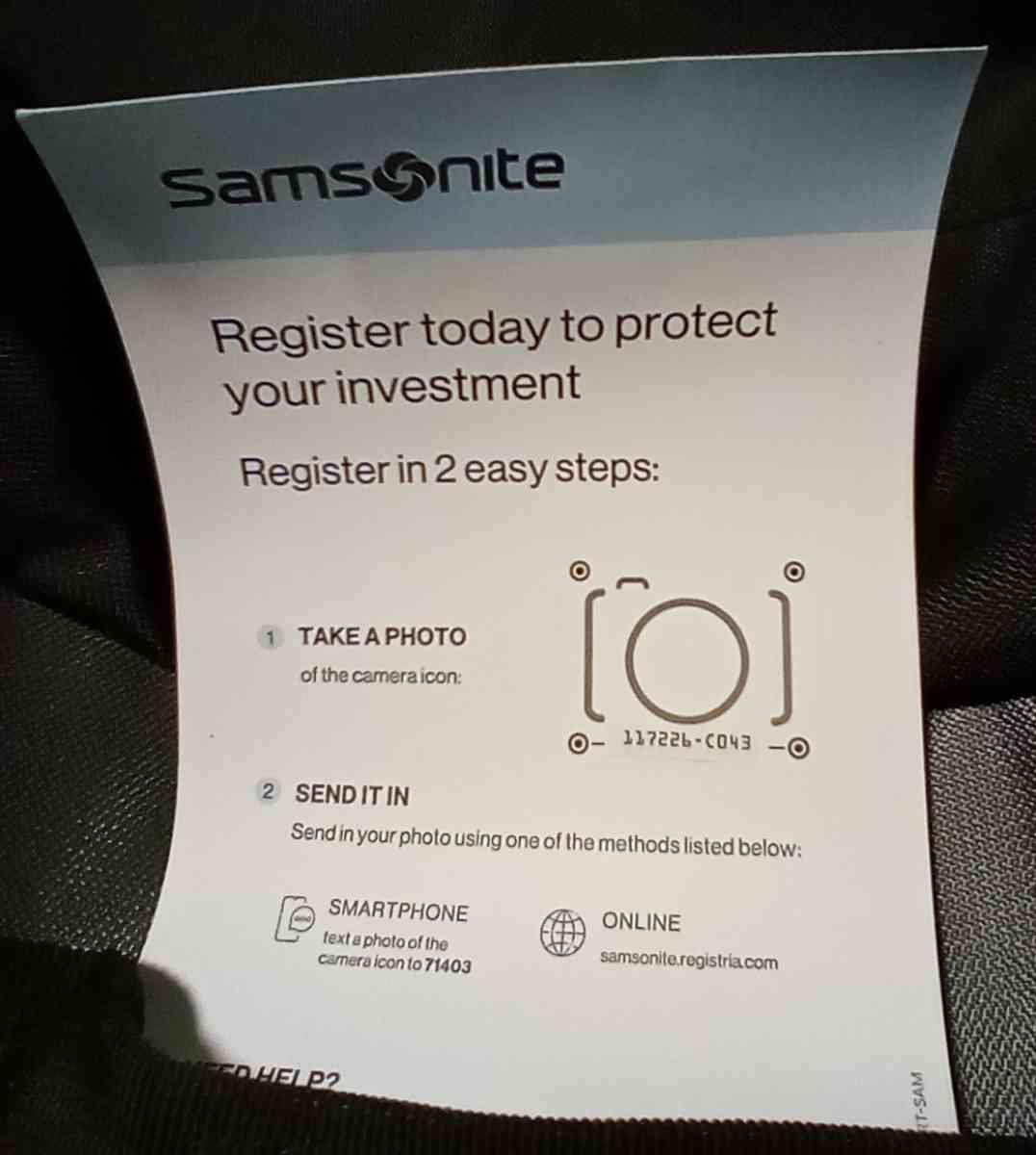 Samsonite NEW 2 Compartment Wheeled Duffle Bag - Dallas, Texas - FleaMarketBay