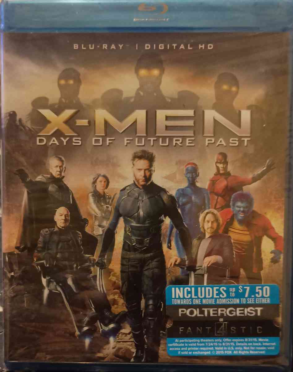 2 XMEN Blurays - Shamokin, Pennsylvania