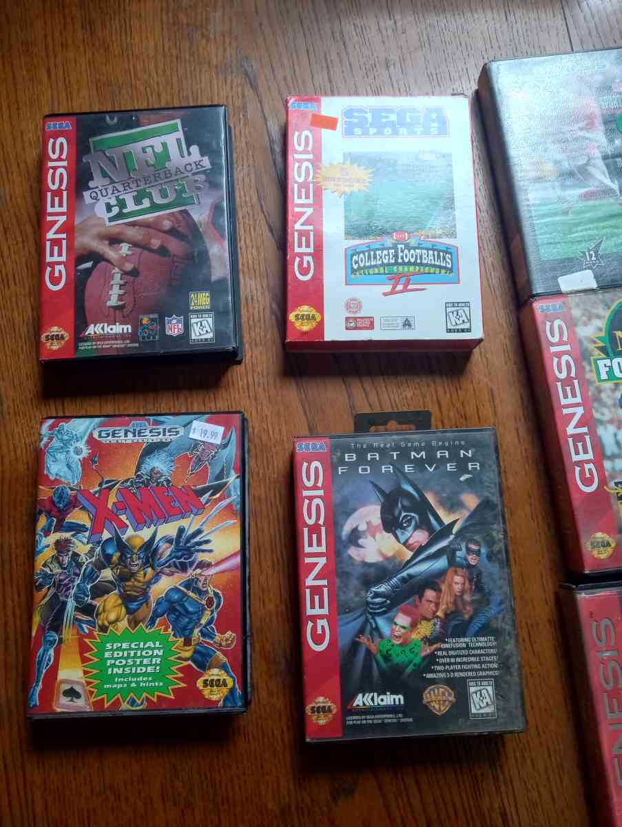 Original Sega Genesis games complete in box - Scranton, Pennsylvania - FleaMarketBay