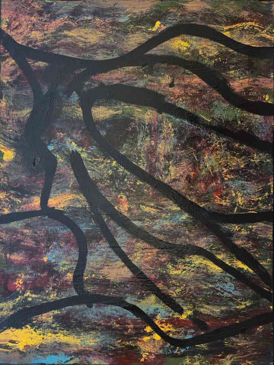 abstract paintings on canvas - Georgetown, Texas - FleaMarketBay