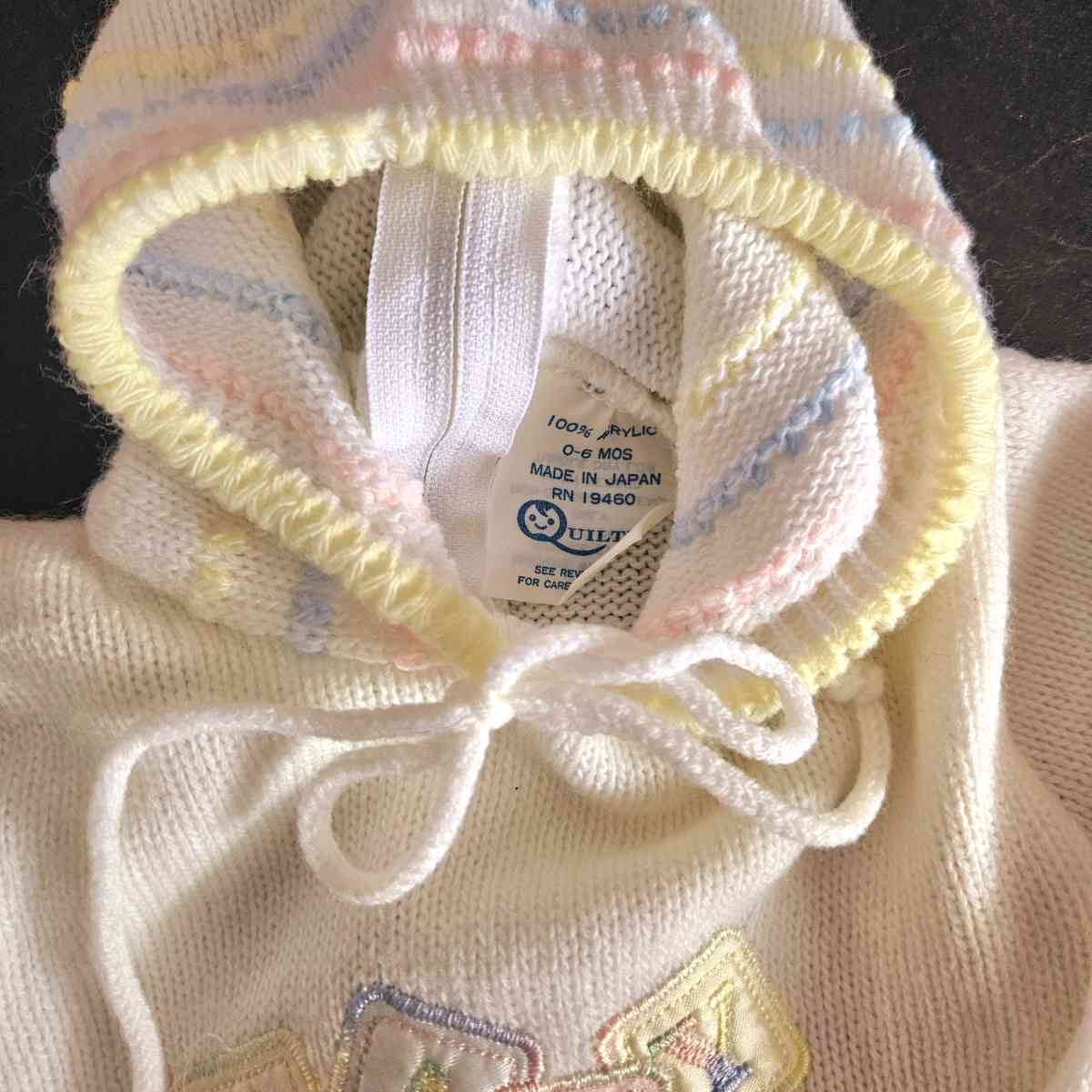 Vintage Childs Sweater Infant - Cleveland, Ohio