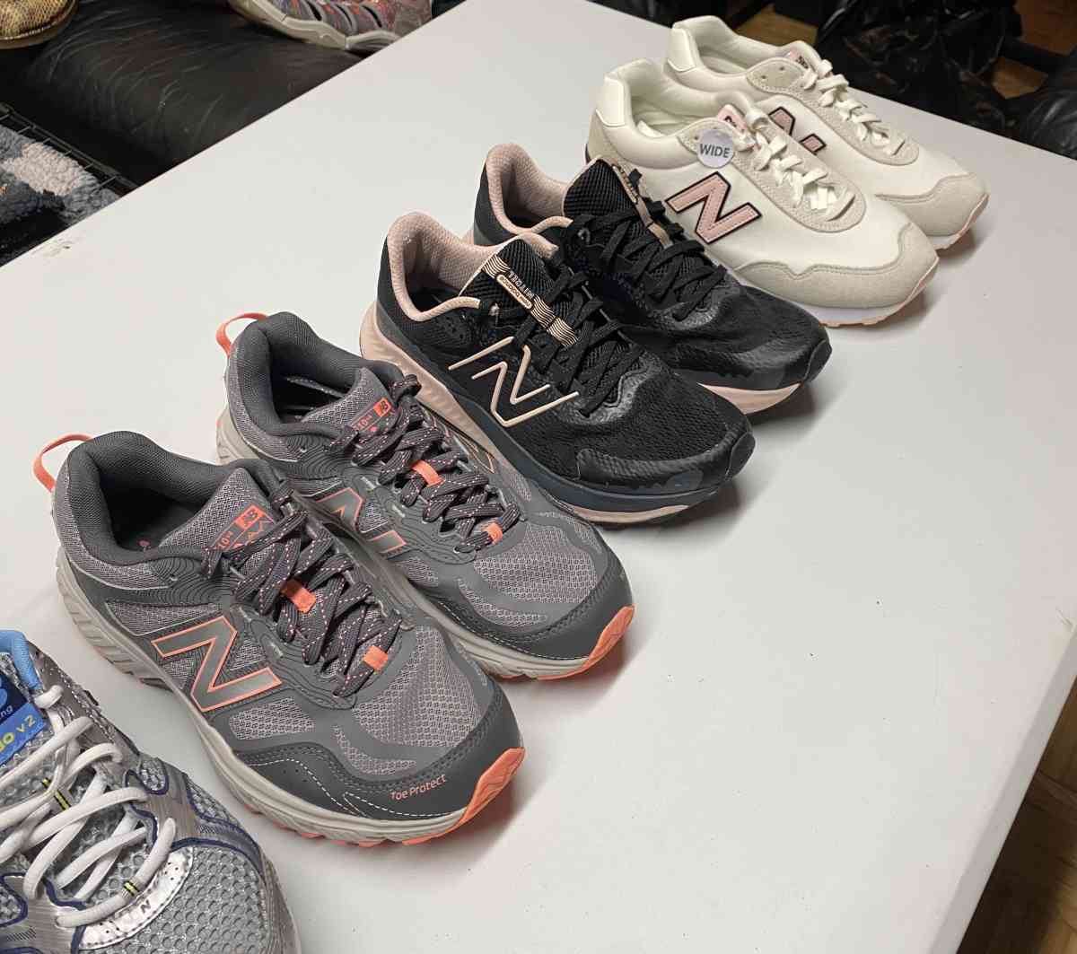 6 Pairs Womens New Balance Sneakers Bundle 9 and 9 Half - Frederick, Maryland - FleaMarketBay