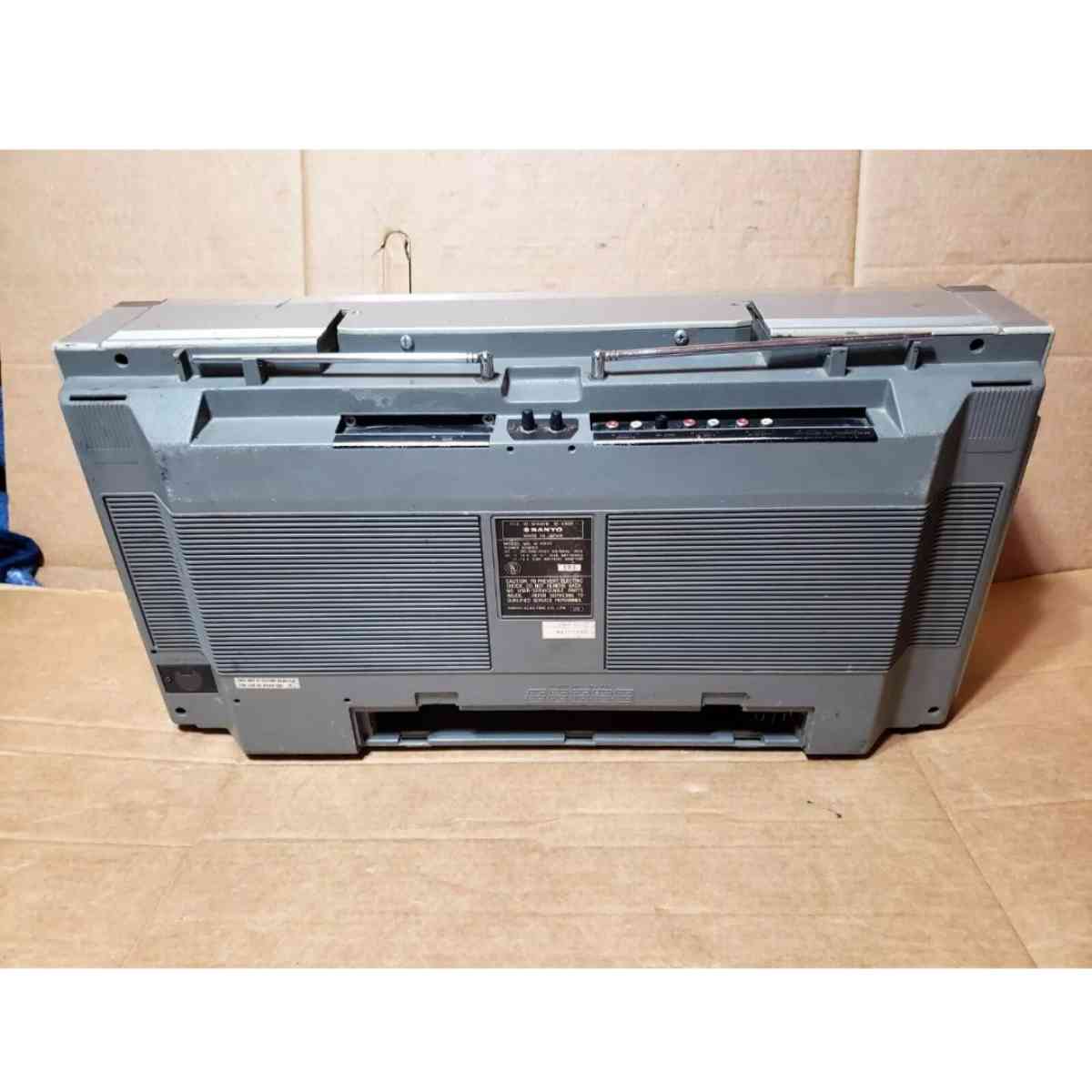 Sanyo MX920 Vintage Boombox Tested Works Made In Japan W Plu - San Antonio, Texas - FleaMarketBay