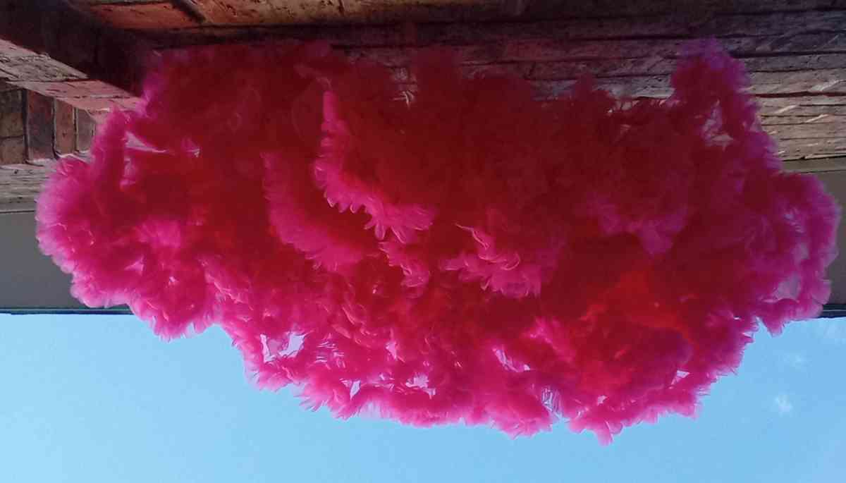 4 to 5yrs Hot Pink TuTu Pettiskirt EUC Button Cinchers - Dallas, Texas - FleaMarketBay