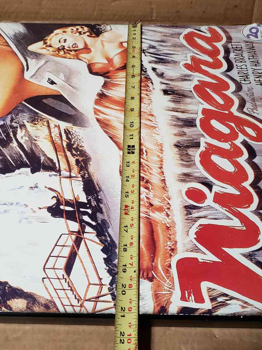Vintage Niagara Movie Poster 28x21 Marilyn Monroe on RARE - San Antonio, Texas - FleaMarketBay