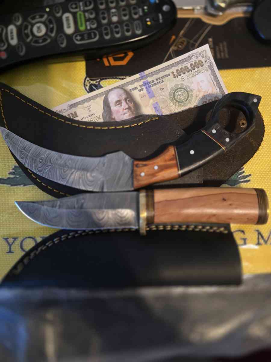 Damascus Steel knives - Corpus Christi, Texas - FleaMarketBay