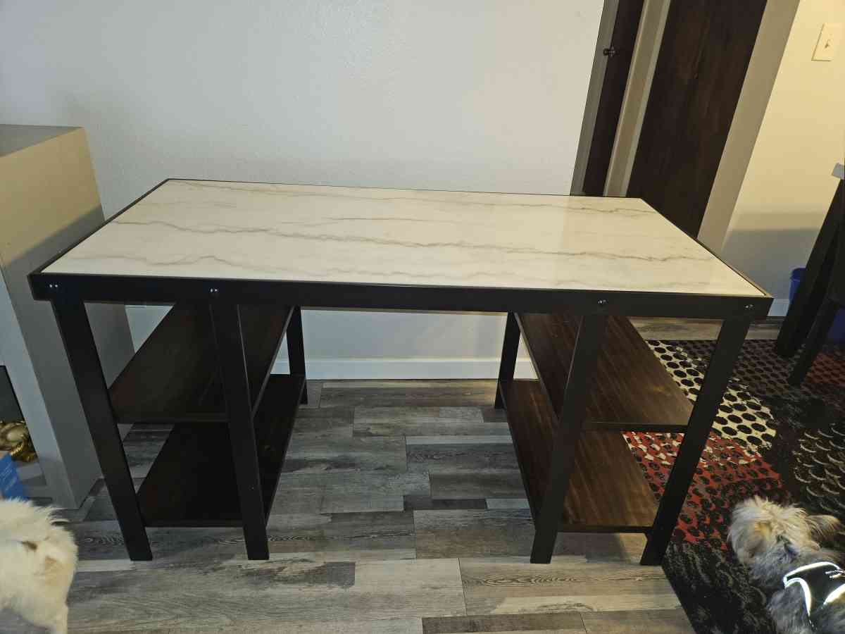 marble top desk