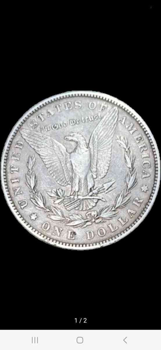 Morgan Silver Dollar Coin - Brooklyn, New York - FleaMarketBay