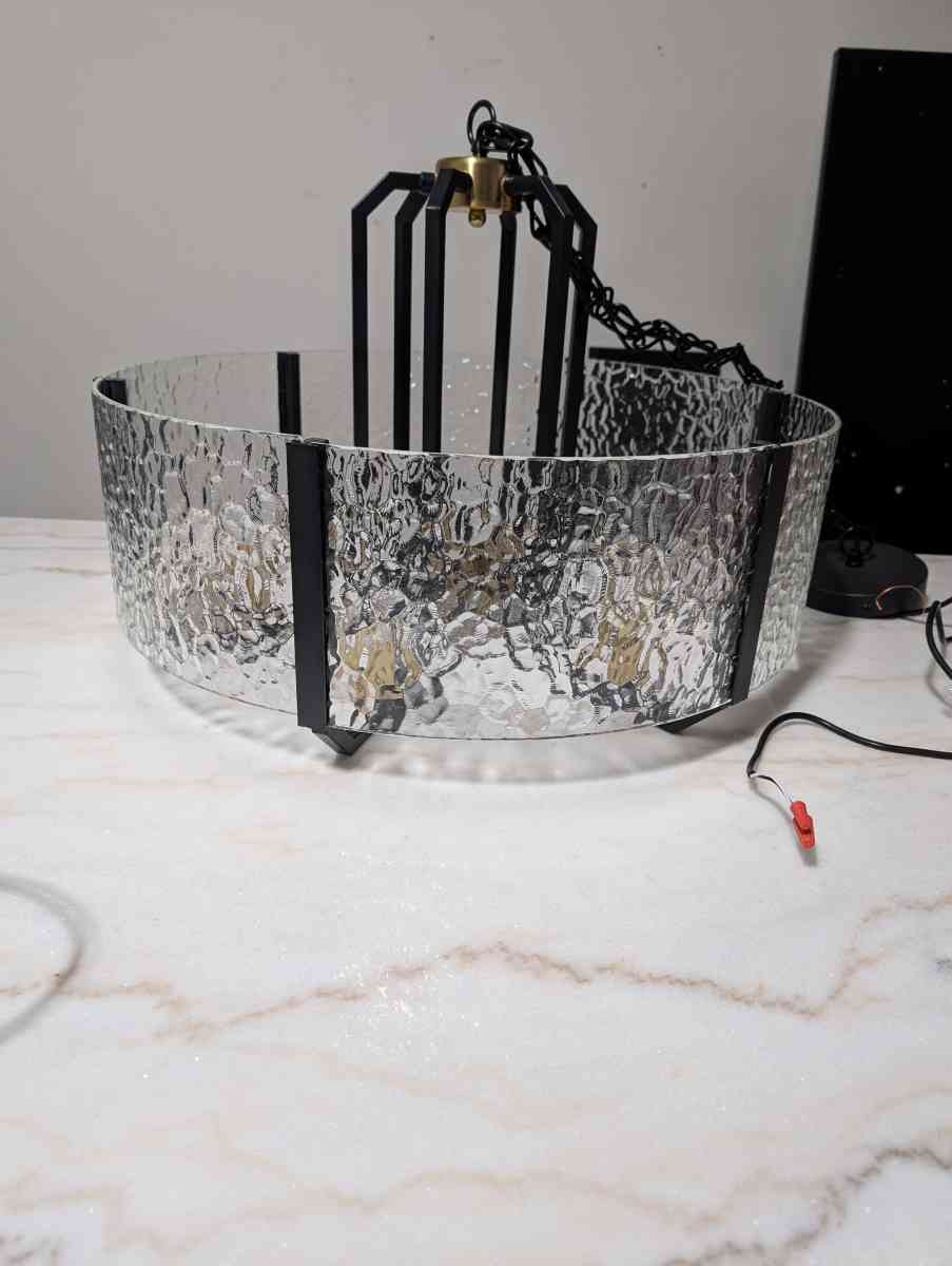 Cocostar Black Drum Chandelier - Richfield, Ohio - FleaMarketBay