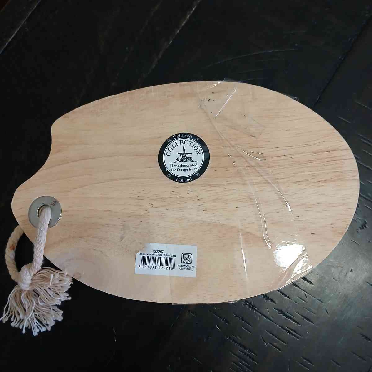 Delftware Collection Tile and wood cheese tray cutter knife - Indianapolis, Indiana - FleaMarketBay