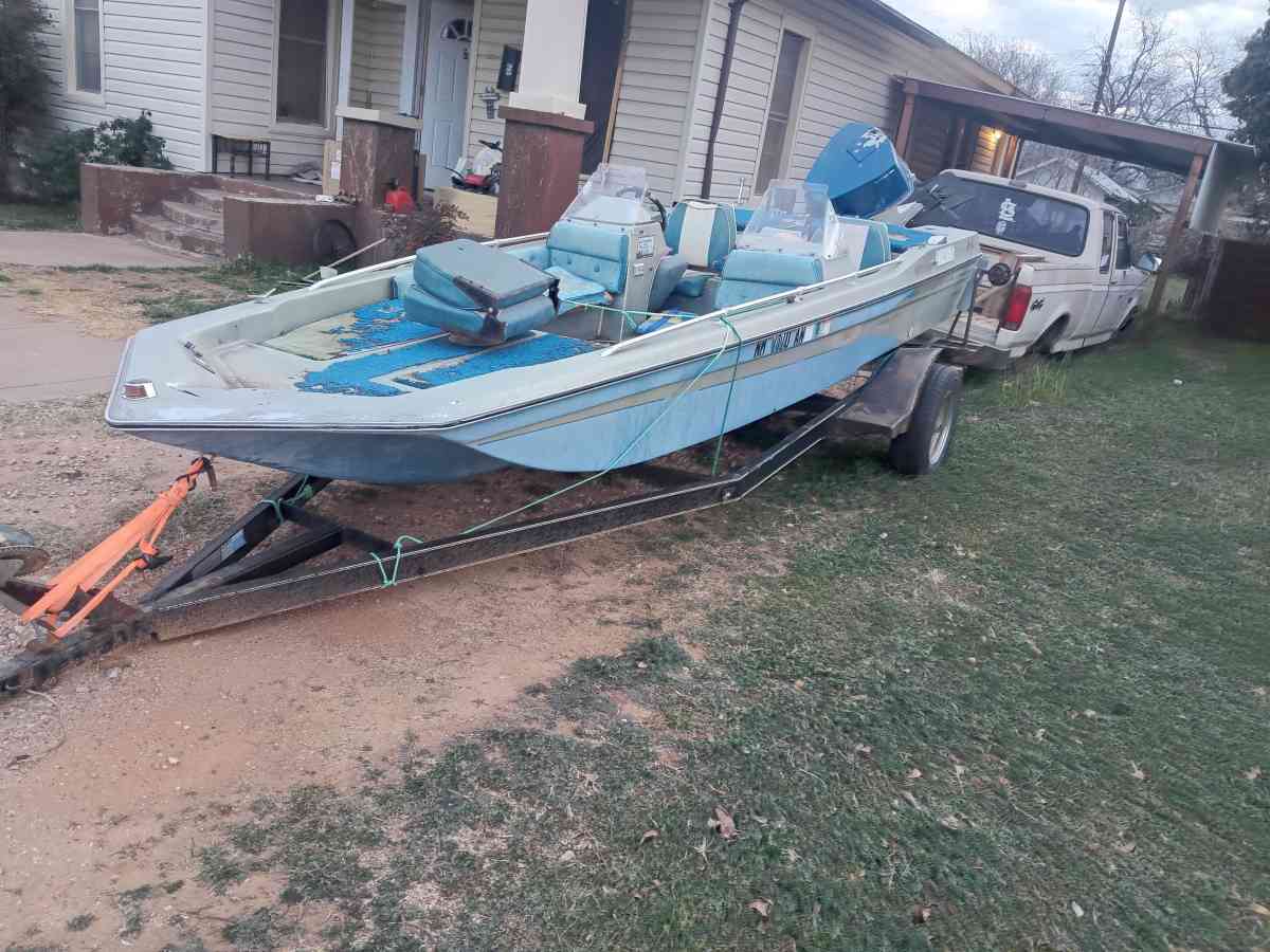 boattrailer and boat no title - Abilene, Texas - FleaMarketBay