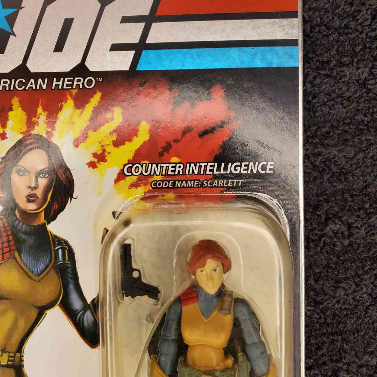 GI Joe  Counter Intelligence  Code Name Scarlett  RRR Toys - Rock Island, Tennessee - FleaMarketBay