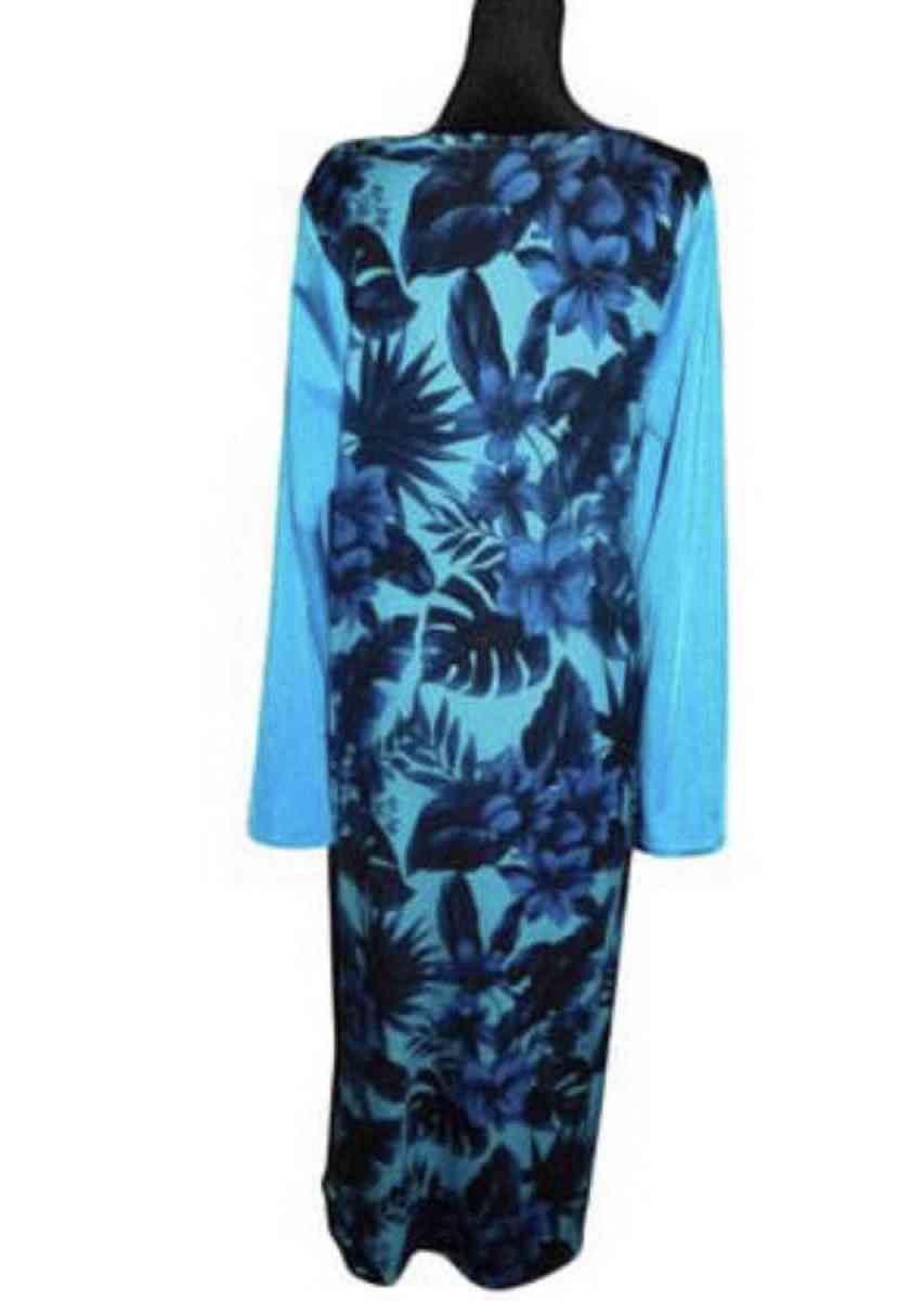 Blue Floral Dress - Miami, Florida - FleaMarketBay