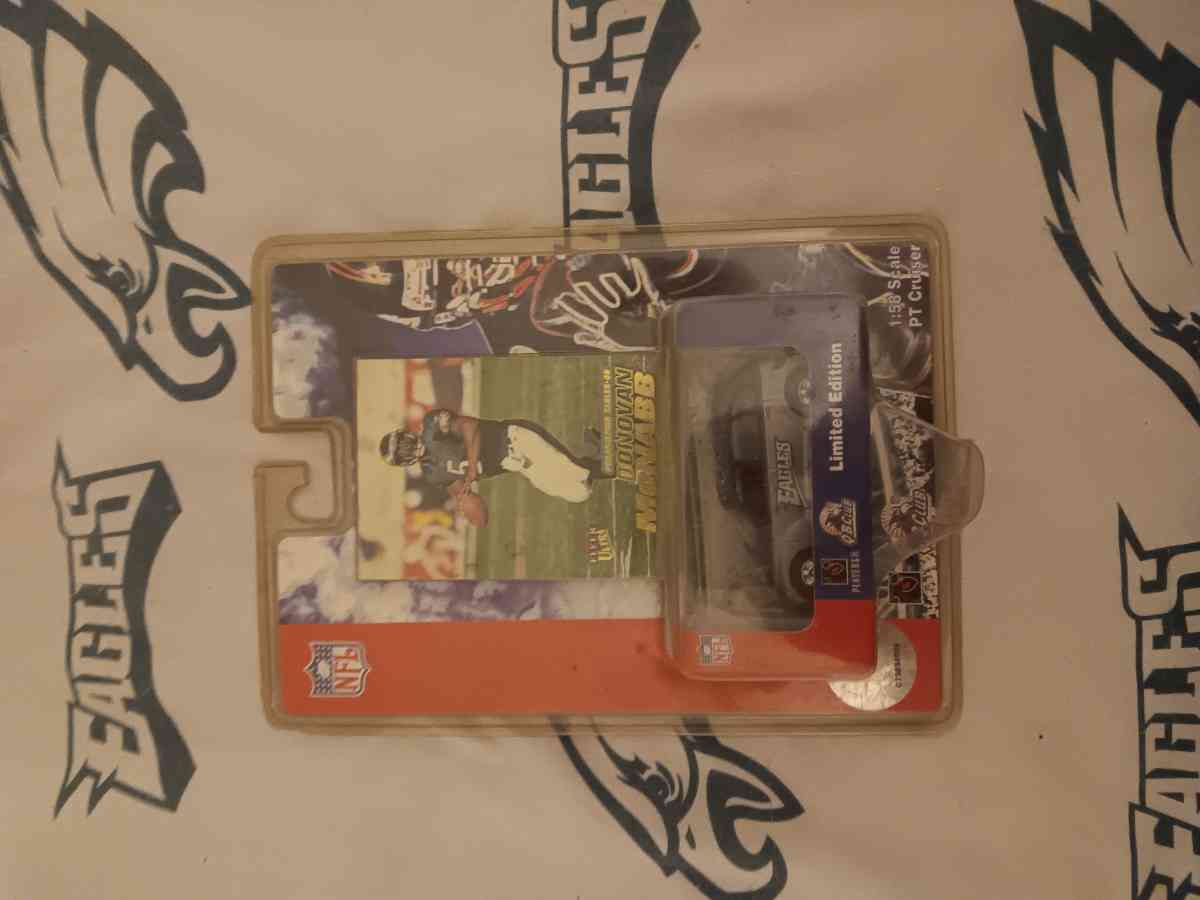 nfl Philadelphia eagles limited edition set mcnabb and car - Jermyn, Pennsylvania