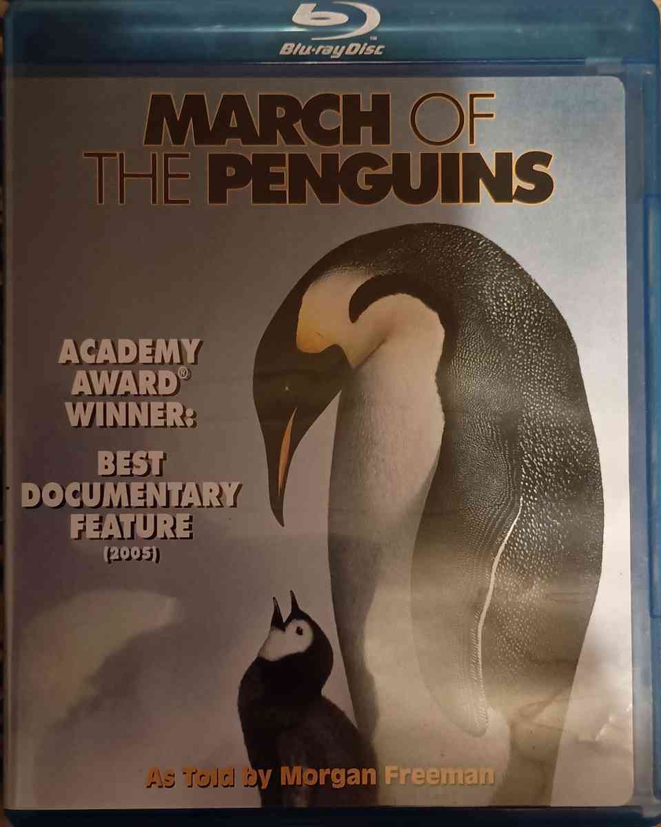March of the Penguins bluray - Shamokin, Pennsylvania