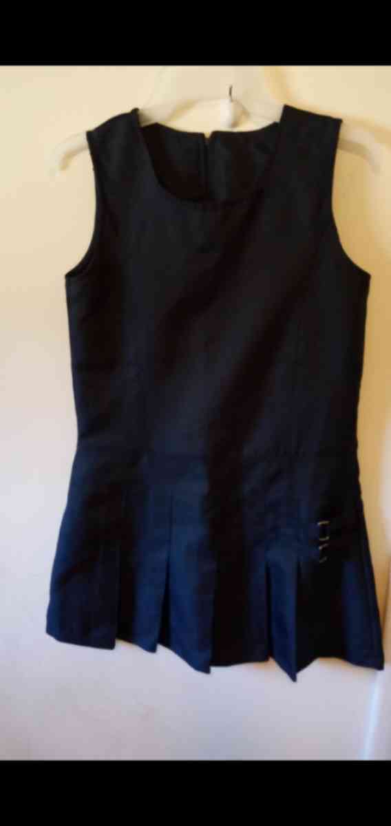 Girls Navy Blue Uniform Dress - Lithonia, Georgia - FleaMarketBay