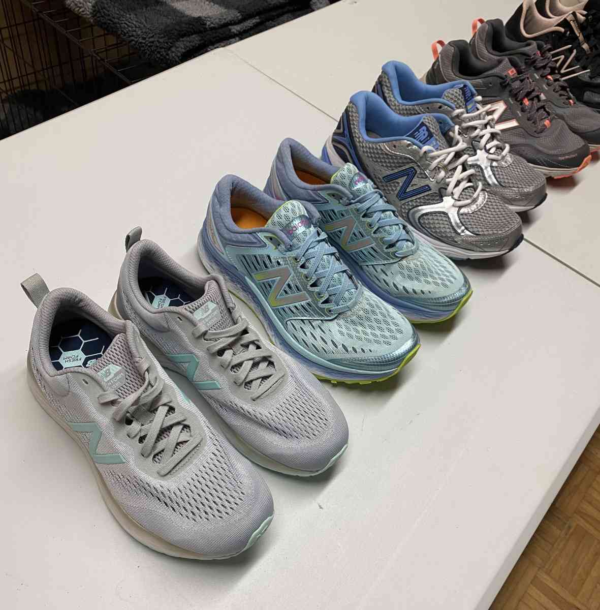 6 Pairs Womens New Balance Sneakers Bundle 9 and 9 Half - Frederick, Maryland - FleaMarketBay