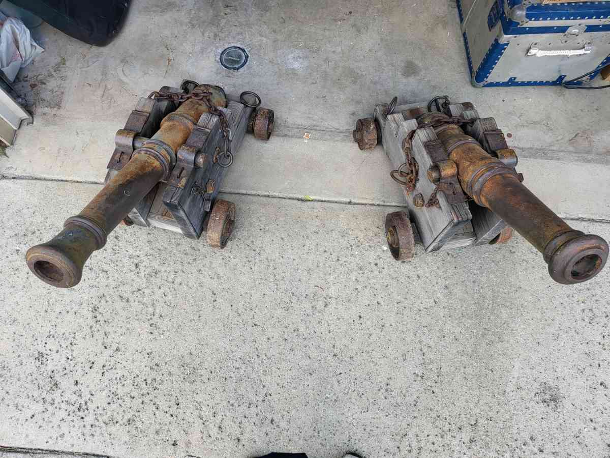 Spanish Decorative Cannons - Orange, California - FleaMarketBay